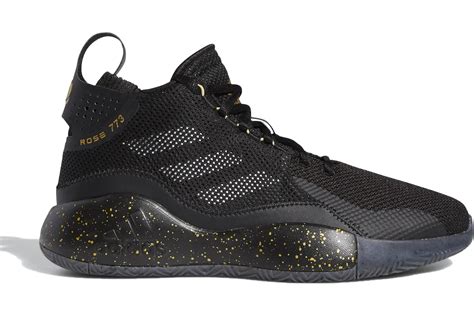 adidas D Rose 773 2020 Black Gold Men's 